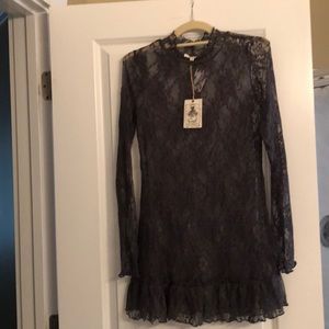 Easel Layering Lace Top